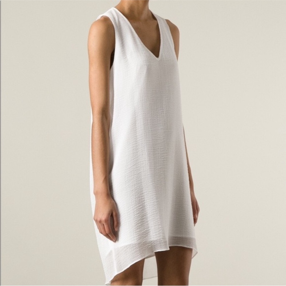 Helmut Lang Side Drape Dress